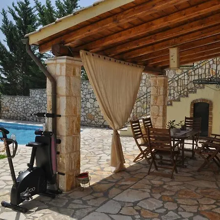 Stone Pool House Gouvia Villa